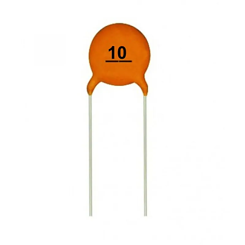 10pF 50V Ceramic Capacitor - 5 Pieces pack