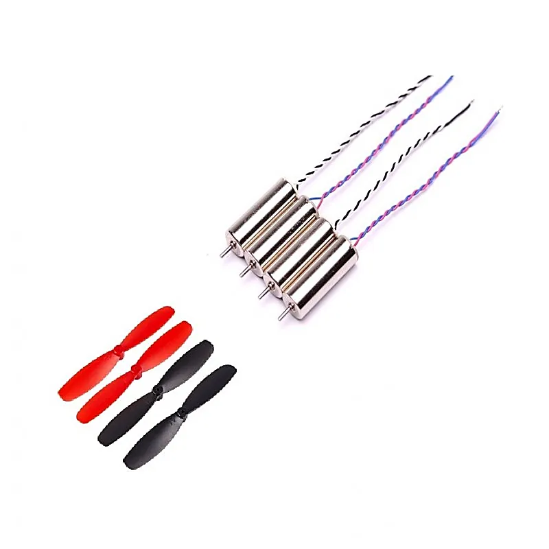 65mm Blade Propeller+615 CW & CCW Coreless Brushed Motor for Indoor Racing Drone