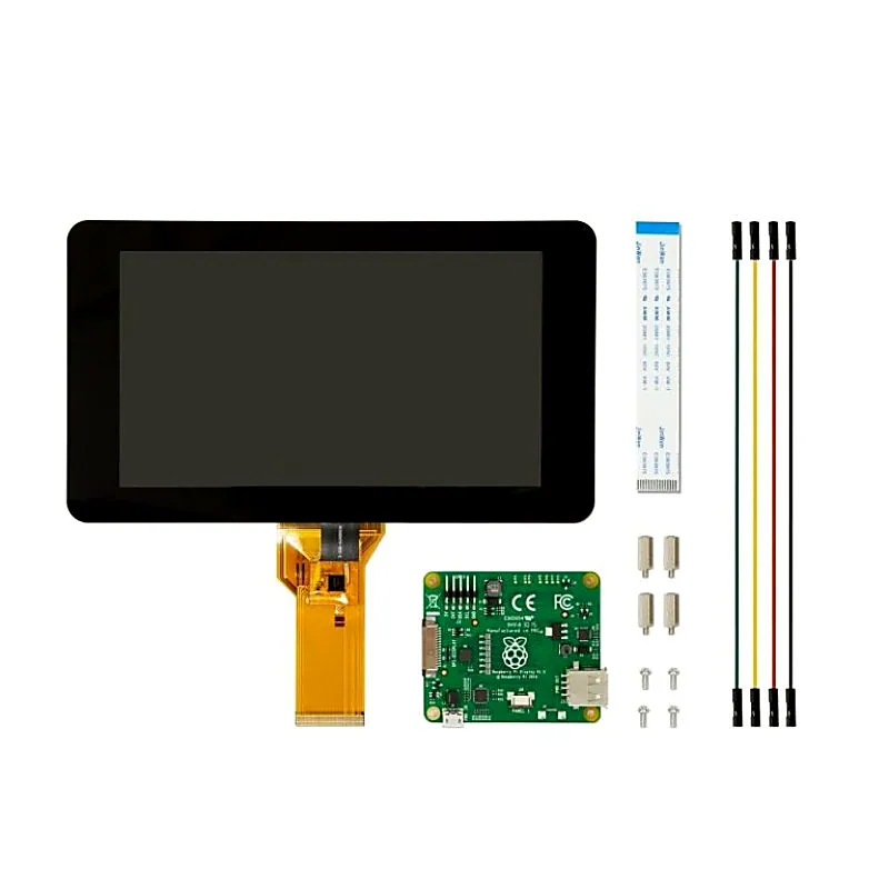 7 Inch Official Raspberry Pi Display with Capacitive Touchscreen