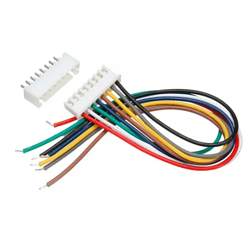 8 Pin JST XH Relimate Connector (RMC) Male-Female Pair With Wire/Cable