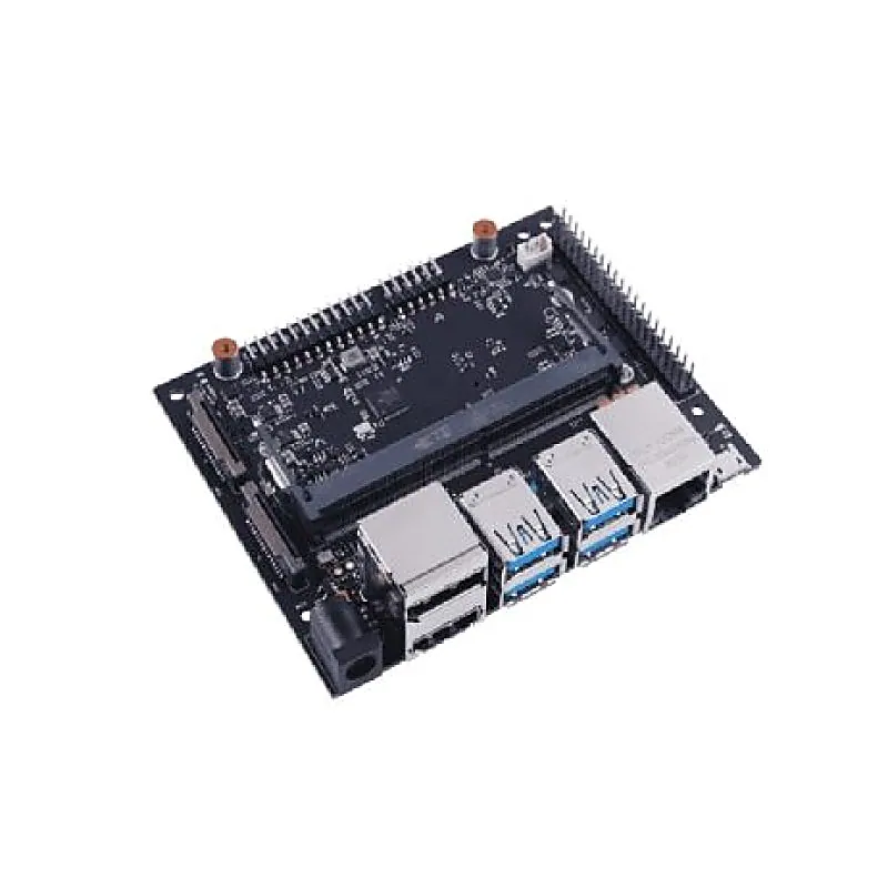 A206 Carrier Board for Jetson Nano/Xavier NX/TX2 NX with compact function design and same size of NVIDIA Jetson Xavier NX carrier board