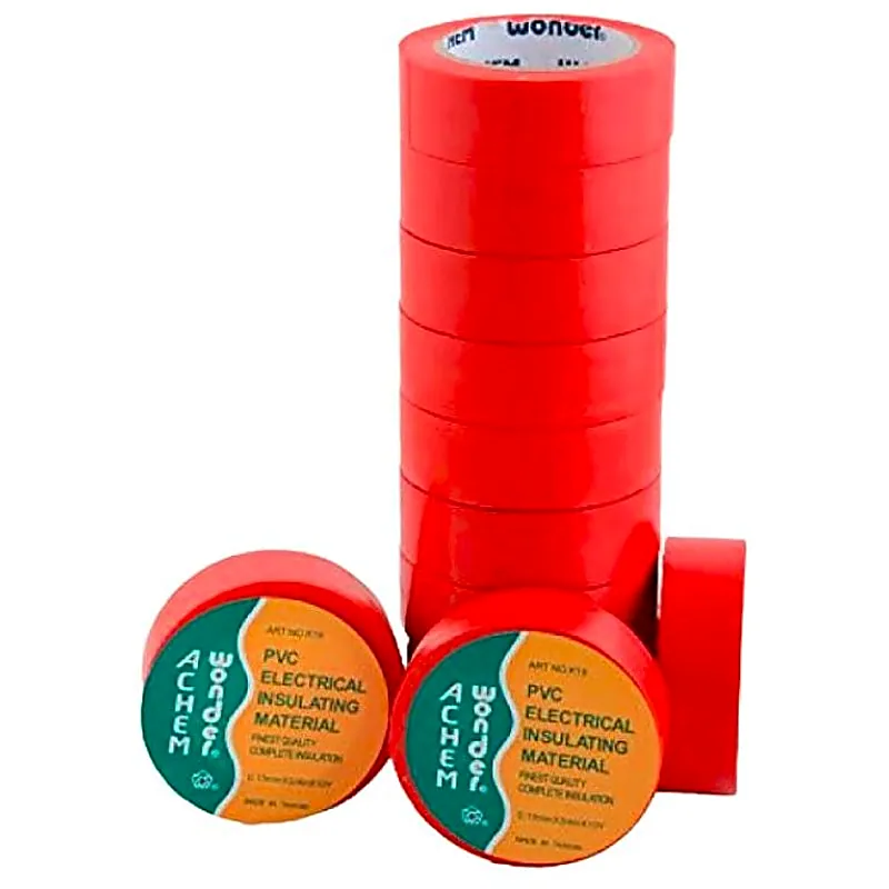 Electrical PVC Insulating Tape - Red Color - 1 Piece Pack