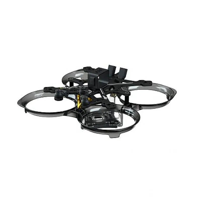 Flywoo FlyLens 75 Frame kit for Analog Wasp Walksnail HDZero Clear Black