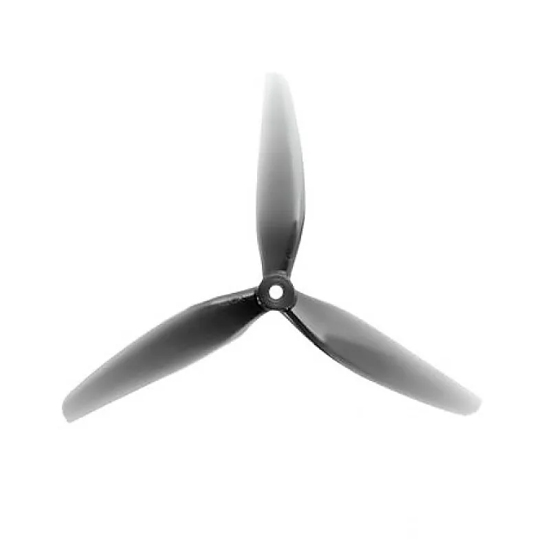 HQProp 7X4X3 Light Grey (2CW+2CCW)-Poly Carbonate Triblade Propeller