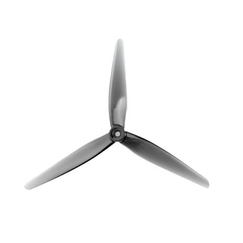 HQProp 8X3.7X3 Grey(1CW+1CCW)-Poly Carbonate Triblade Propeller