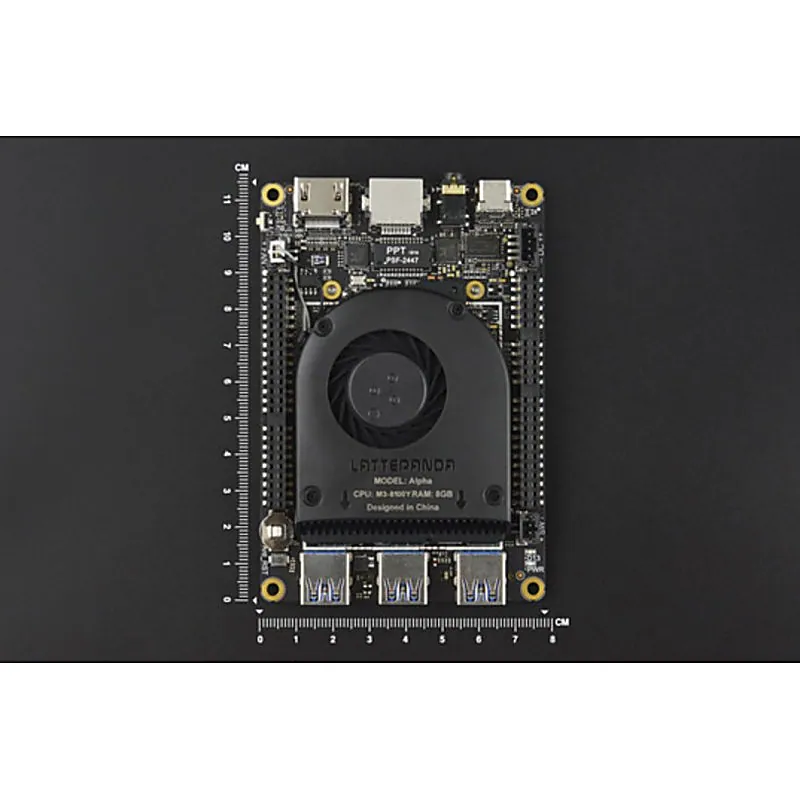 LattePanda 2 Alpha 864s A Pocket-sized Powerful Windows/Linux Single Board Computer (8GB RAM/64GB eMMC)