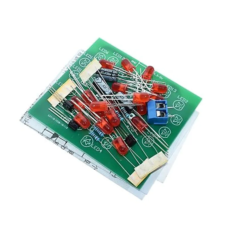 LED Flashing Light Heart Circulation Flashing Light 18 Red LED Heart Light Kit