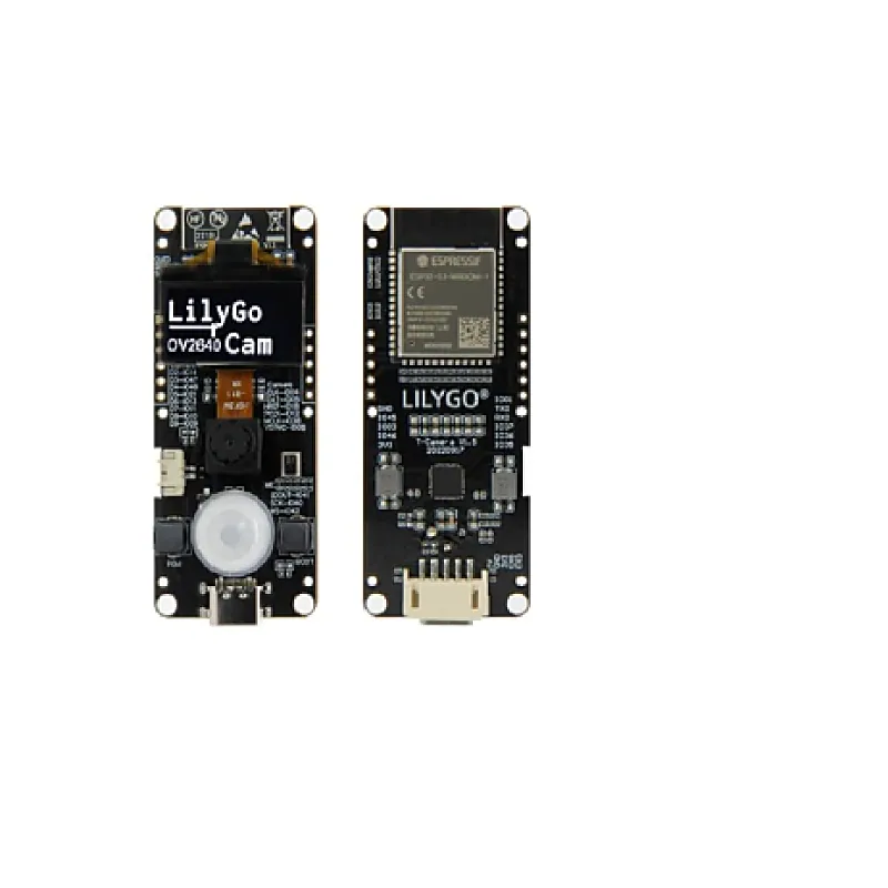 LILYGO T-Camera ESP32 WROVER & PSRAM Camera Module ESP32-WROVER-B OV2640 Camera Module 0.96 OLED Normal Camera with Mic