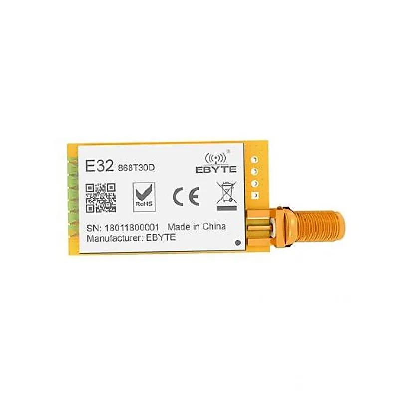 LoRa 868MHZ SX1276 Wireless Transmitter and Receiver RF Module E32-868T30D