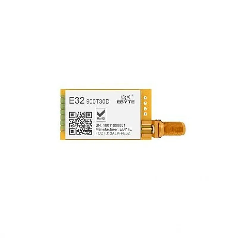 LoRa 868MHZ SX1276 Wireless Transmitter and Receiver RF Module E32-900T30D
