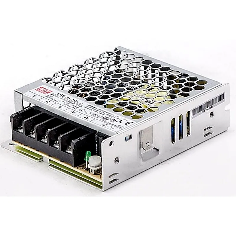 LRS-35-15 Mean Well SMPS - 15V 2.4A - 36W Metal Power Supply