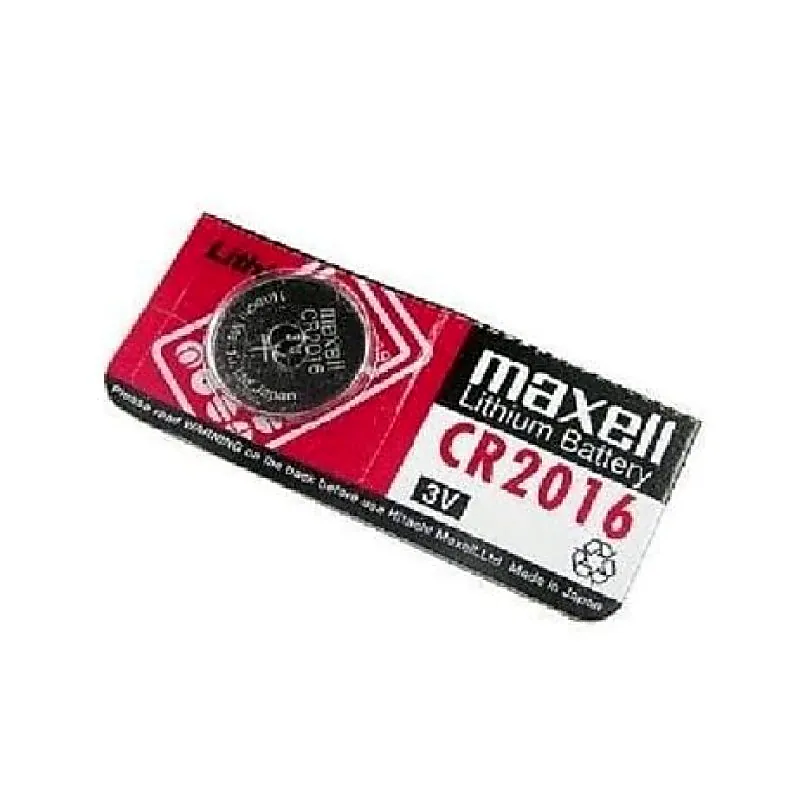 Maxell CR2016 3V Lithium Coin Battery (5 Pieces)