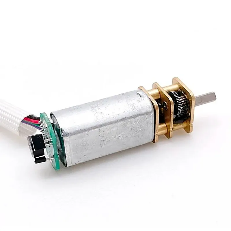 N12 2.4V 1200RPM Metal Gear Motor With Encoder