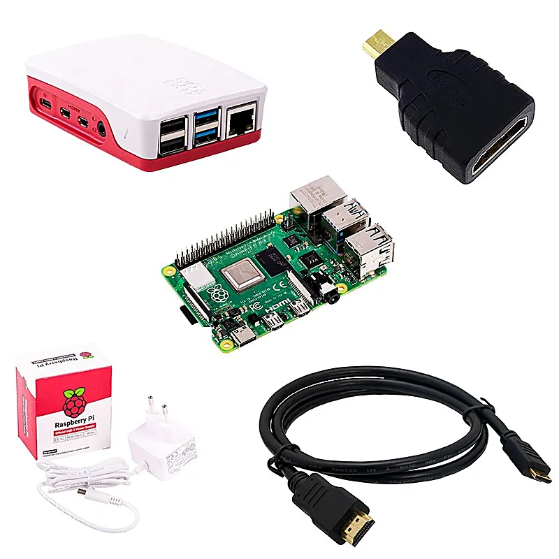 Raspberry Pi 4 Model B with 2GB Ram Starter Kit