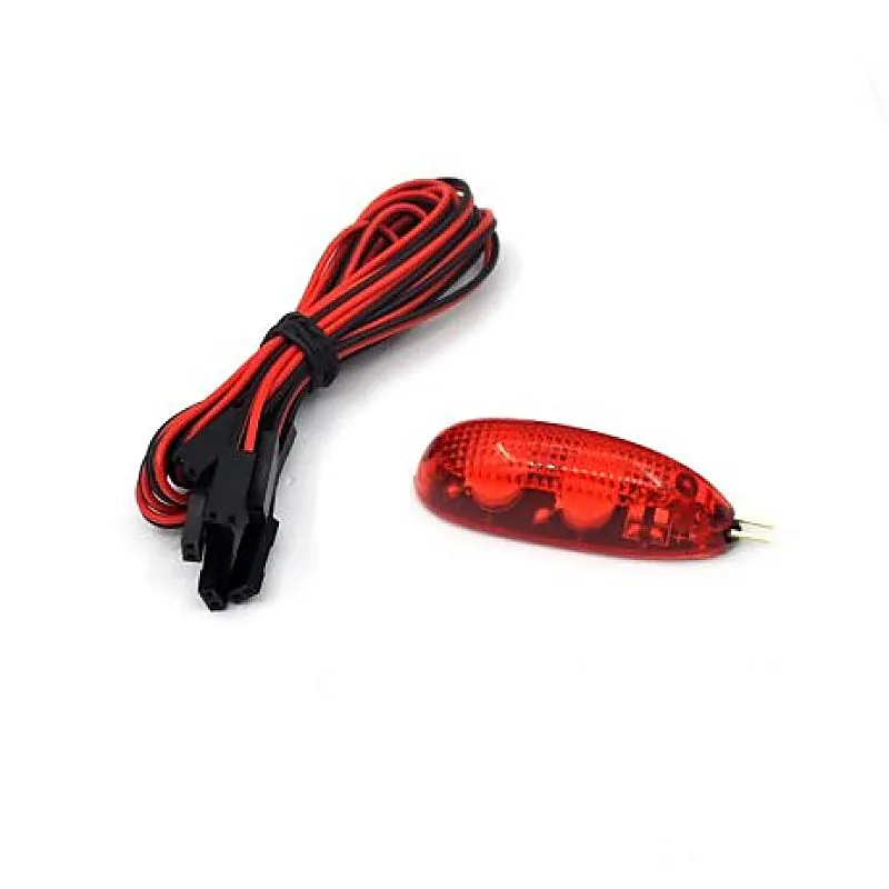 RC FPV Drone Night Navigation LED Lights w Shell Flight Searchlight 12V/5V Red