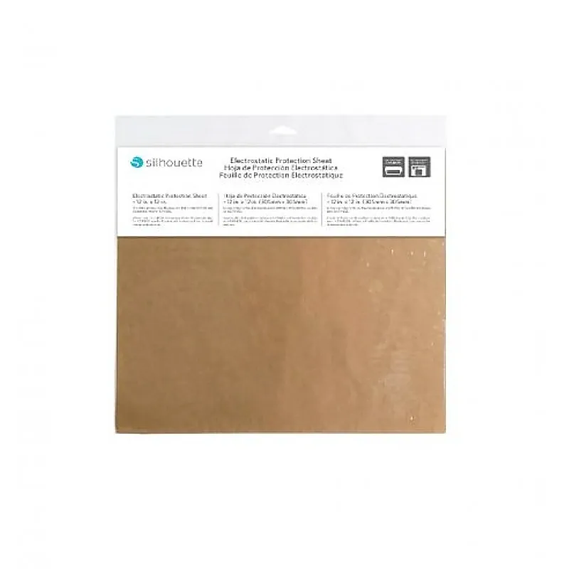 Silhouette Electrostatic Protection Sheet-12 in. x 12 in.