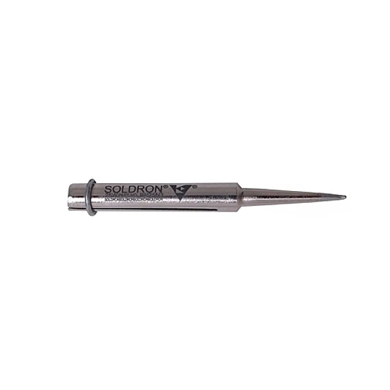 Soldron BN25N3 Pointed Bit Tip for 25 Watt Soldering Iron (Nickel Plated Needle 3mm Bit)