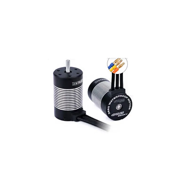 SURPASS HOBBY 3660 ROCKET sensoreless waterproof motor 3.175 shaft 4.0 Gold plated connectors 2350 KV