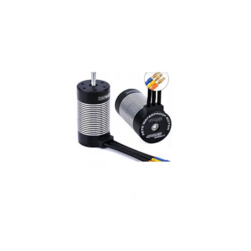 SURPASS HOBBY 3665 ROCKET sensoreless waterproof motor 5.0 shaft 4.0 Gold plated connectors 1800 KV