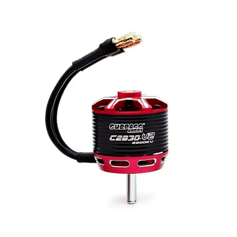 SURPASS HOBBY C2830 14pole Outrunner Brushless Moror for Fixed Wing Aircraft3.0*12mm 3.5mm Connector (2200 KV)