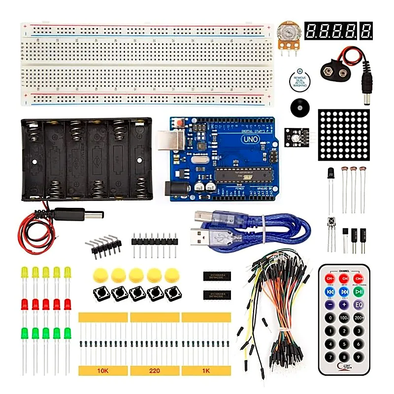 UNO R3 Beginners Kit for Arduino Uno - Secondary Kit