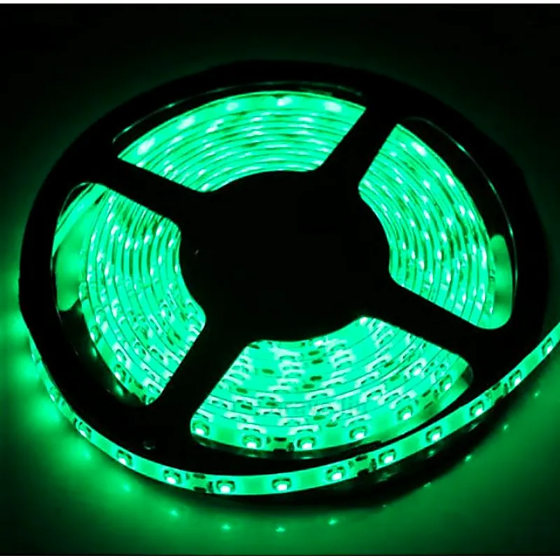 Waterproof IP-65 5050 Green SMD LED Strip - 5 Meter